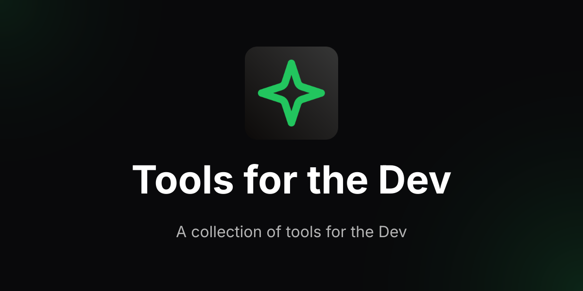 Pricing - Tools for the Dev